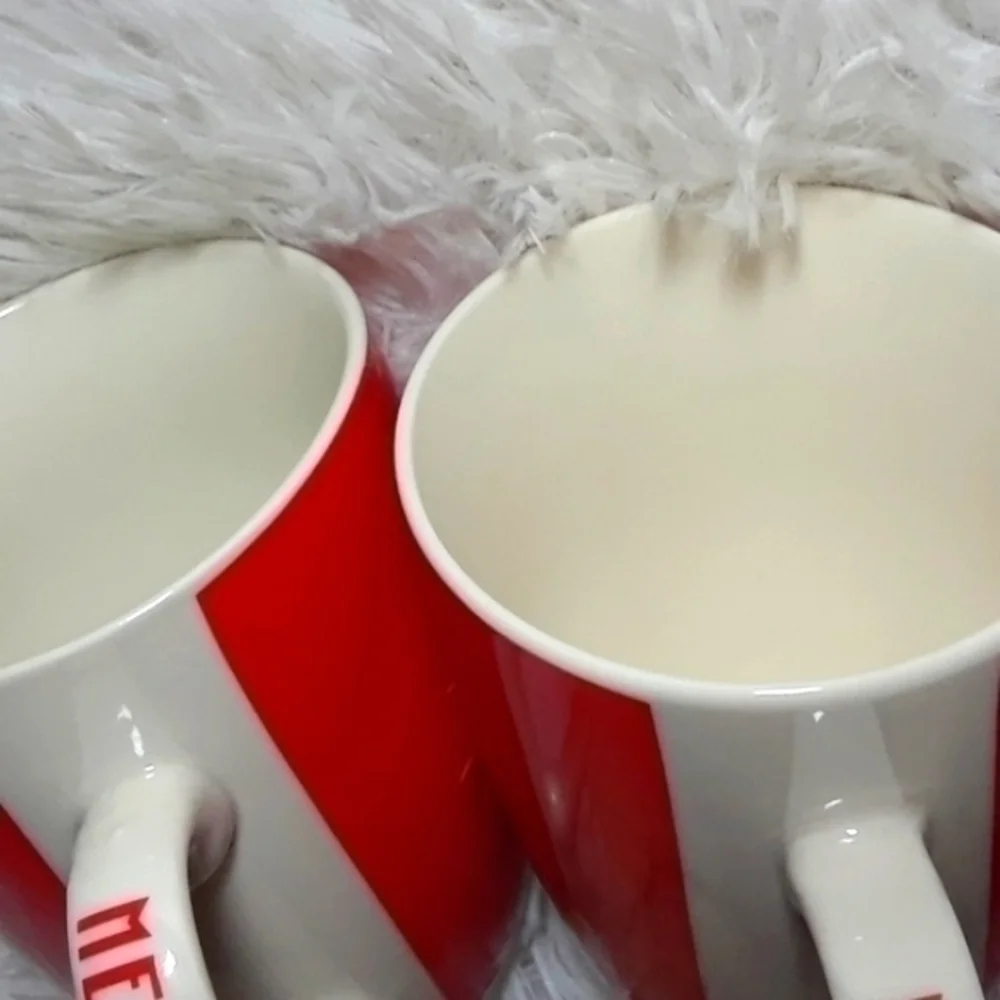 Merry Christmas Bearded Santa Mugs